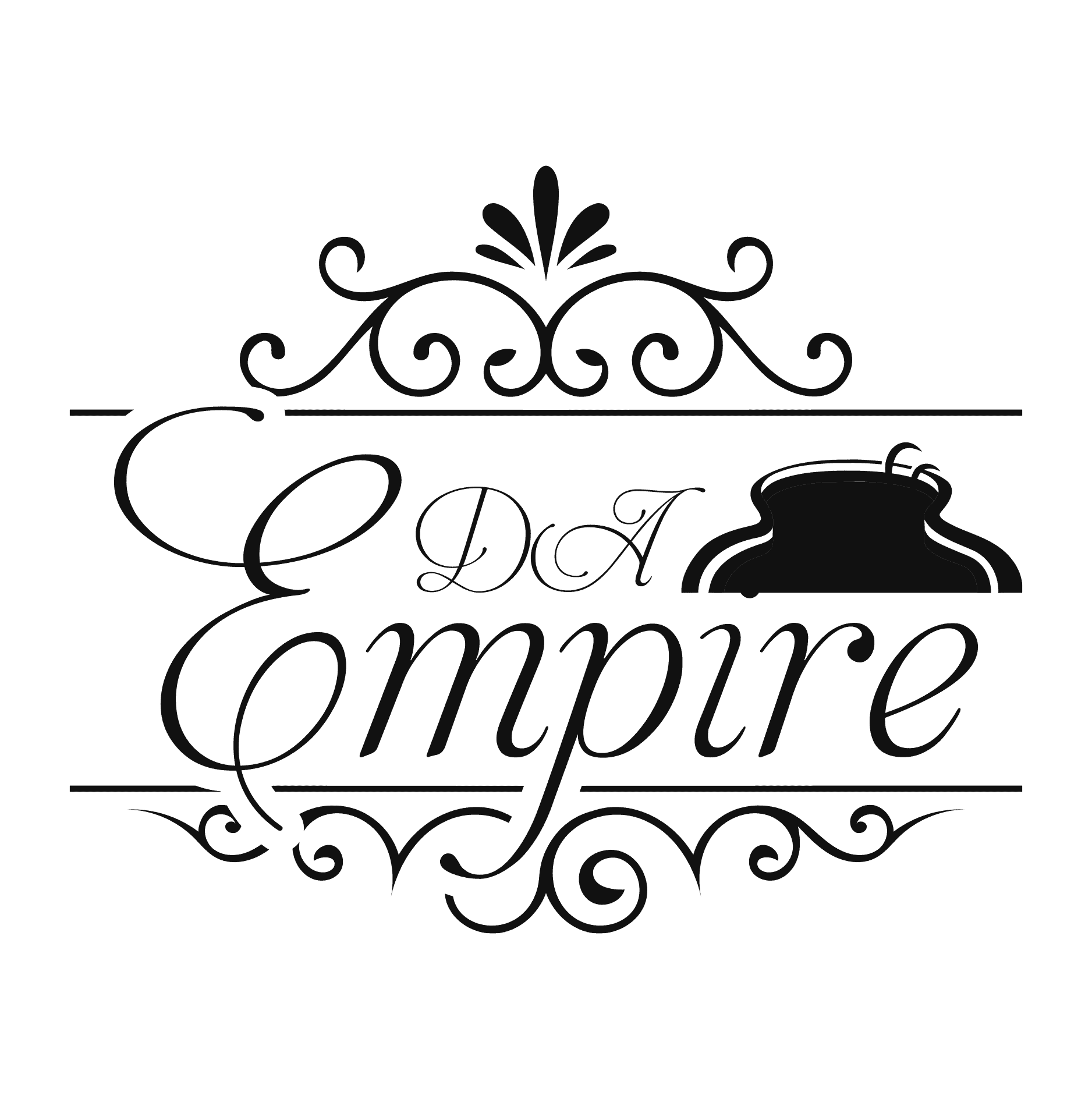 Da Empire Black Logo